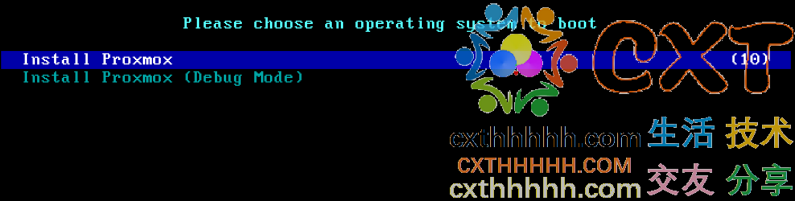 【全网首发】网启安装Proxmox VE 6.x 常规版（支持开通KVM/LXC小鸡）-CXT - Enjoy Life | 生活、技术、交友、分享