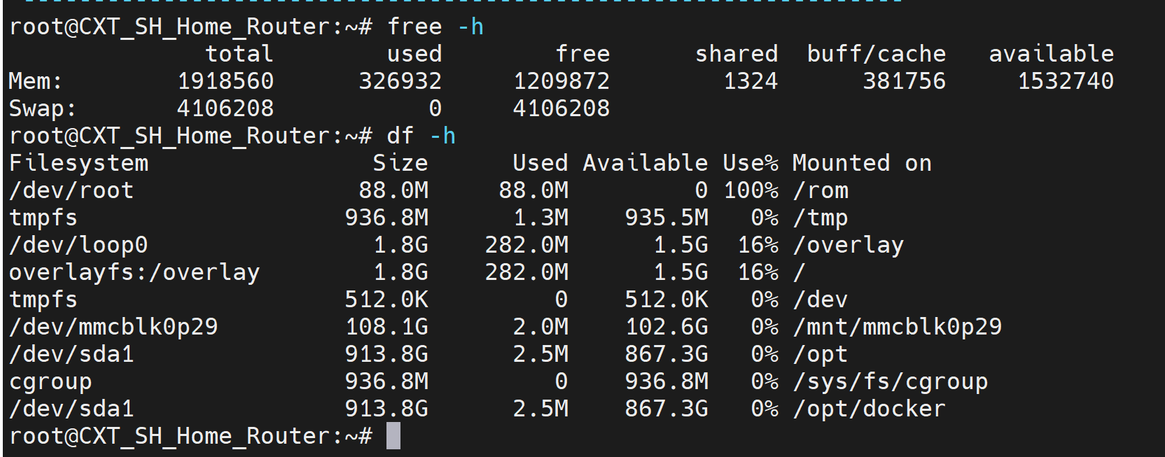 京东云 BE6500 扩容到 2G rootfs:GPT 容量不匹配的排查与修复BE6500-2G-GPT-Expansion-Notes-CXT - Enjoy Life | 生活、技术、交友、分享
