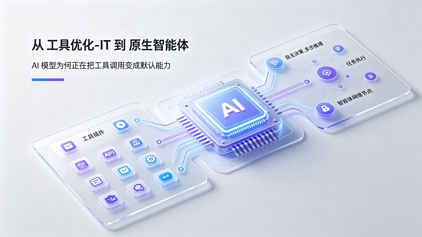 从 工具优化-IT 到 原生智能体:AI 模型为何正在把工具调用变成默认能力-CXT - Enjoy Life | 生活、技术、交友、分享