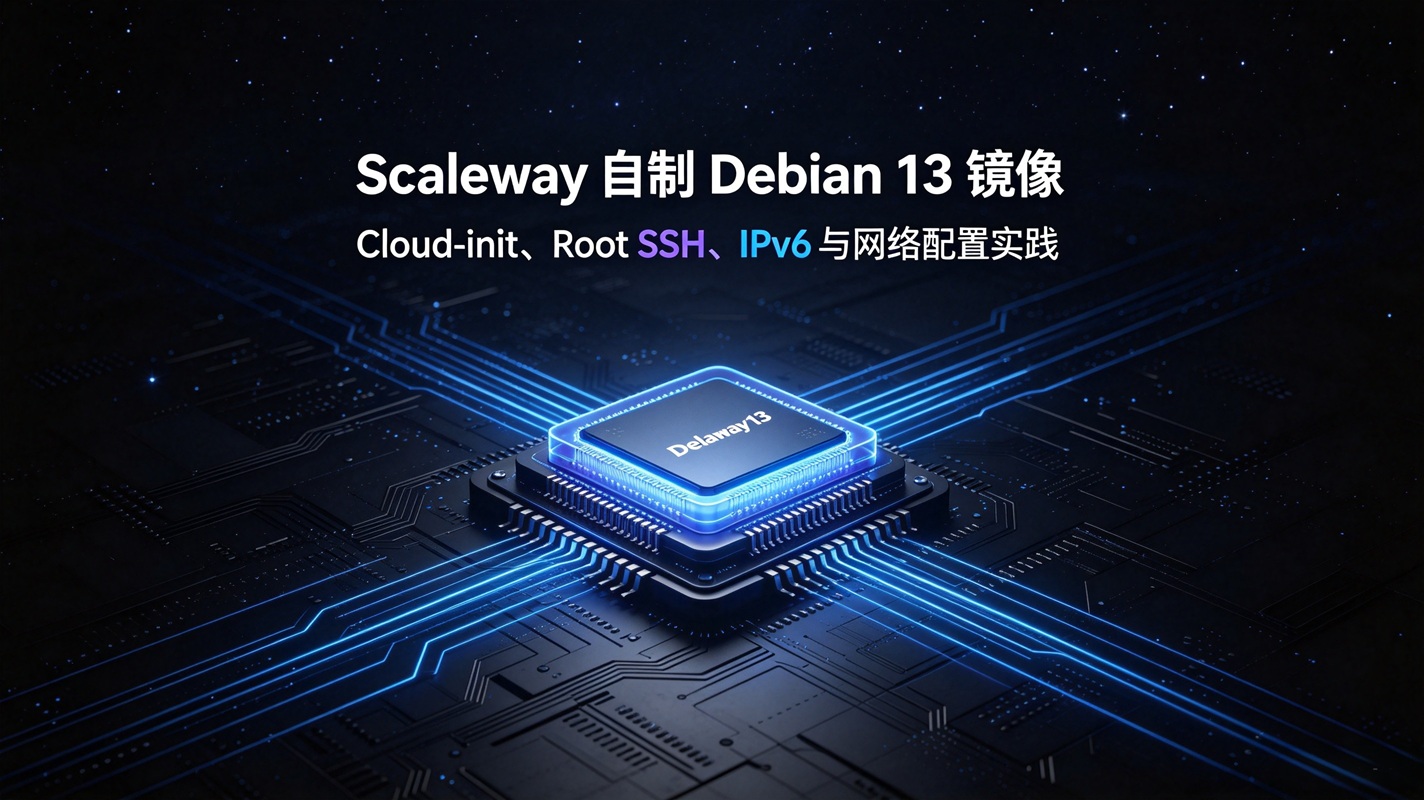 自制 Debian 13 镜像:Cloud-init、Root SSH、IPv6 与网络配置实践-CXT - Enjoy Life | 生活、技术、交友、分享